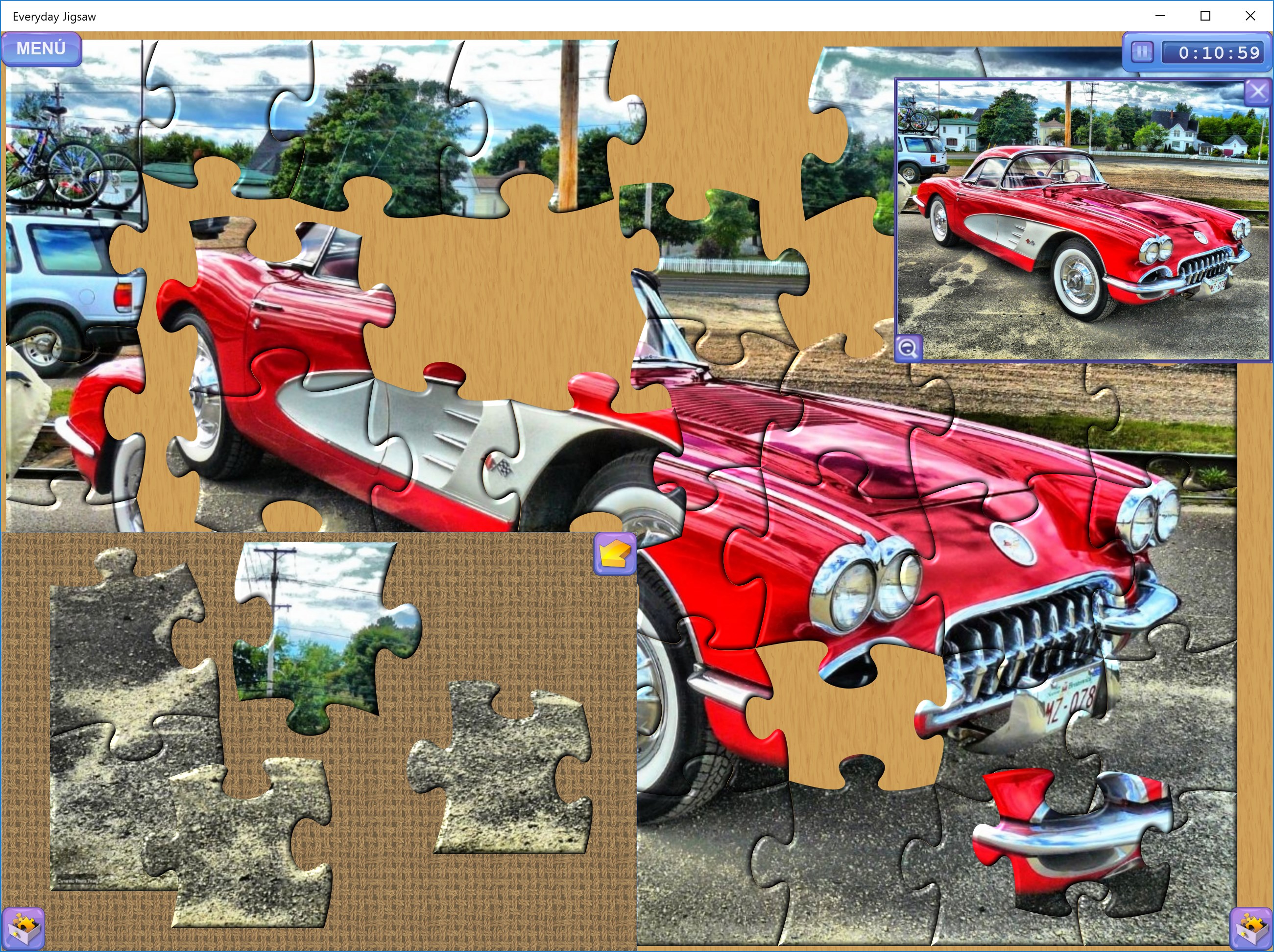 Captura de pantalla de Everyday Jigsaw