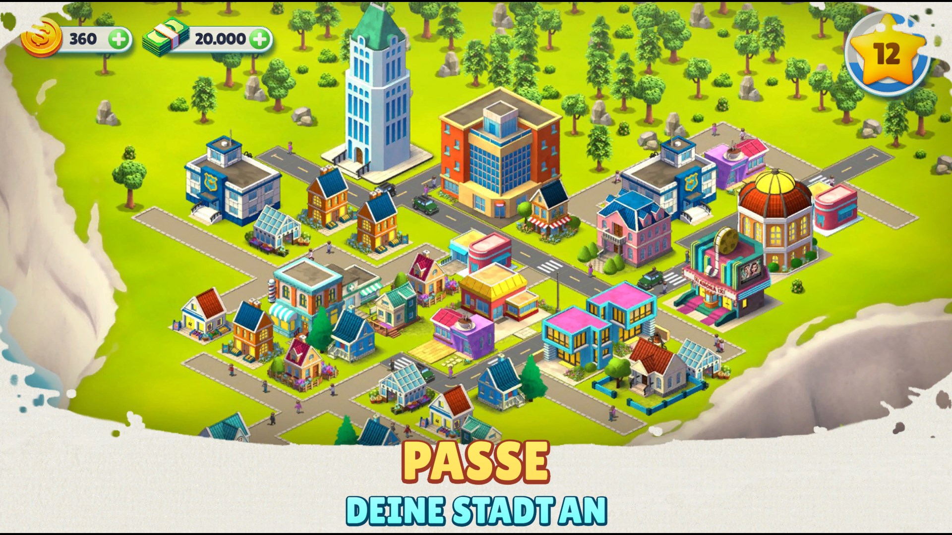 Cozy Town: Build Explore-Spiel Screenshot