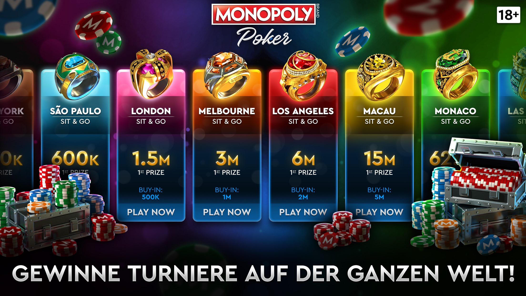 MONOPOLY Poker Screenshot