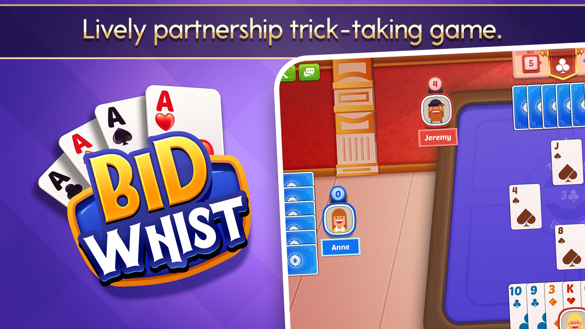 Bid Whist: Card Game screenshot