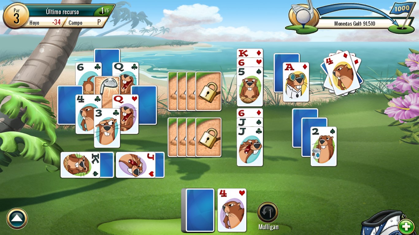 Captura de pantalla de Fairway Solitaire by Big Fish