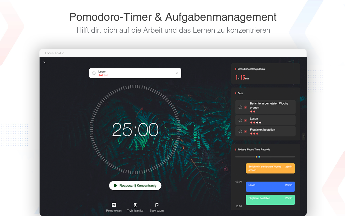 Focus To-Do Screenshot