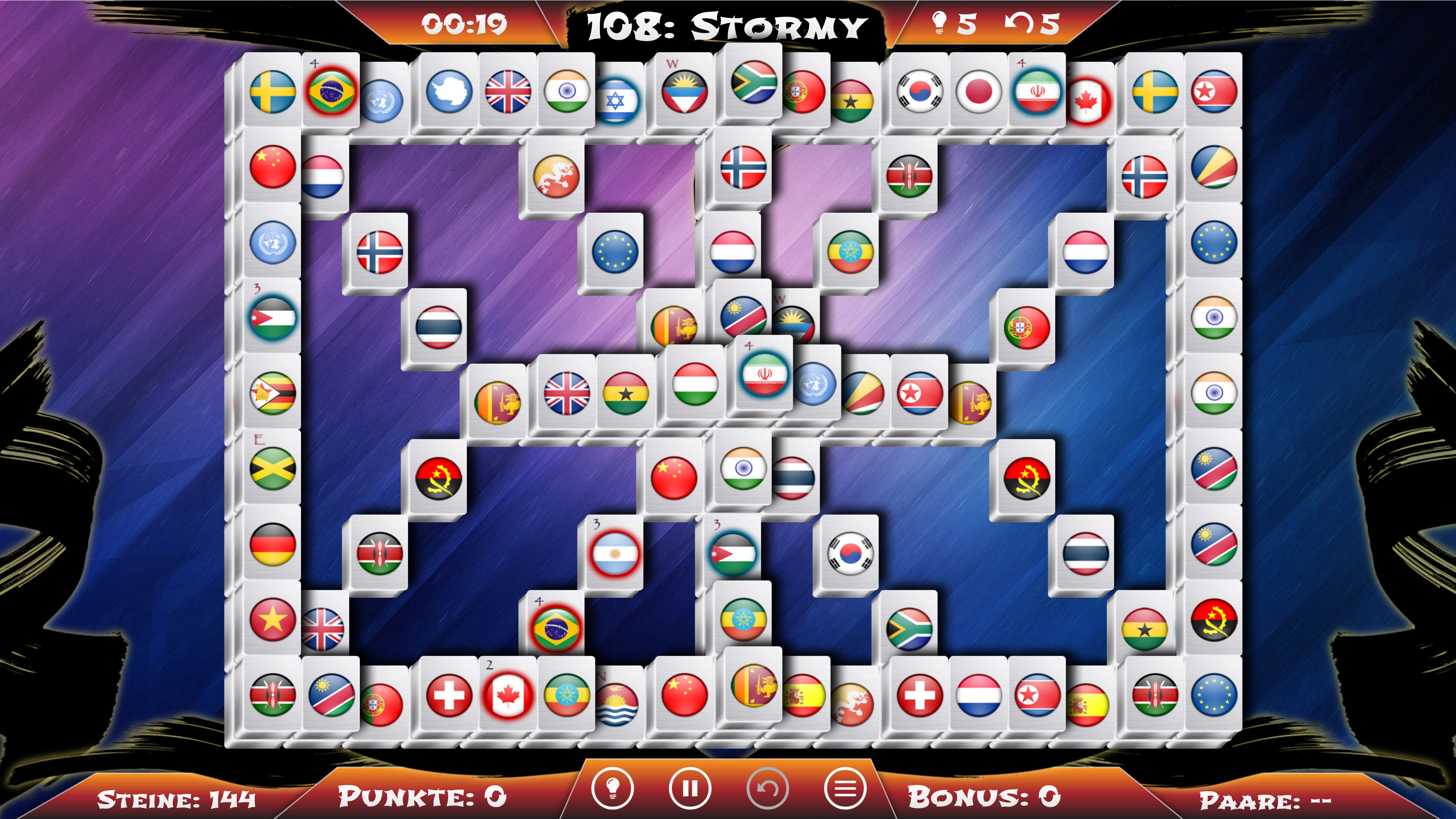 Mahjong Solitaire Screenshot