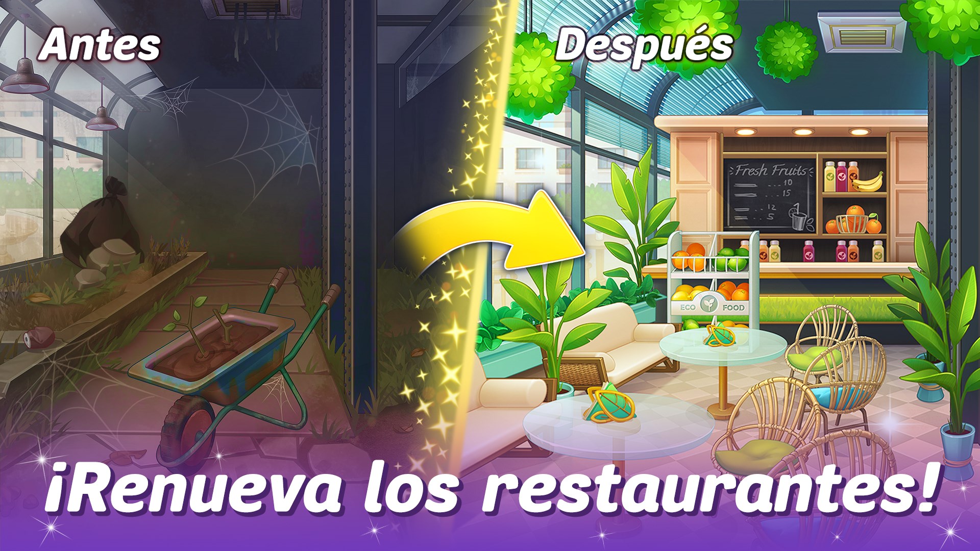 Captura de pantalla de Cooking Live: Restaurant game
