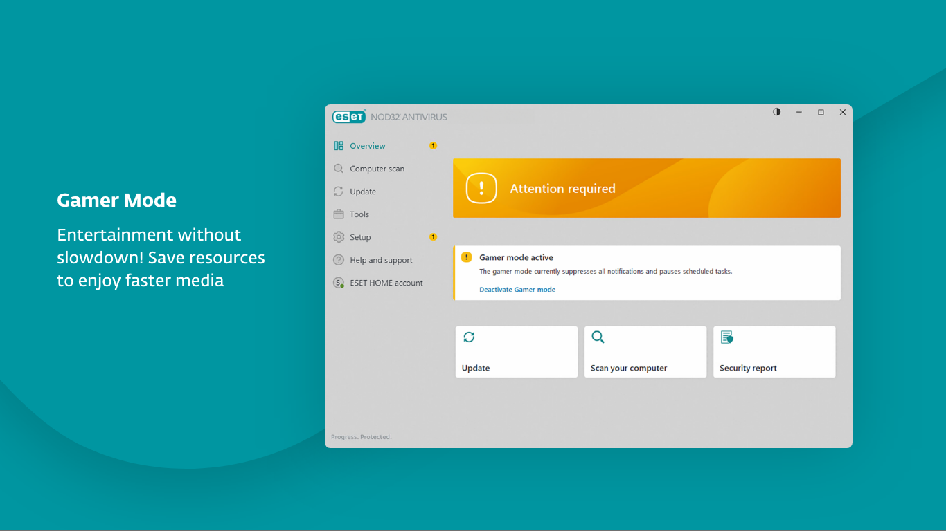 ESET NOD32 Antivirus Screenshot