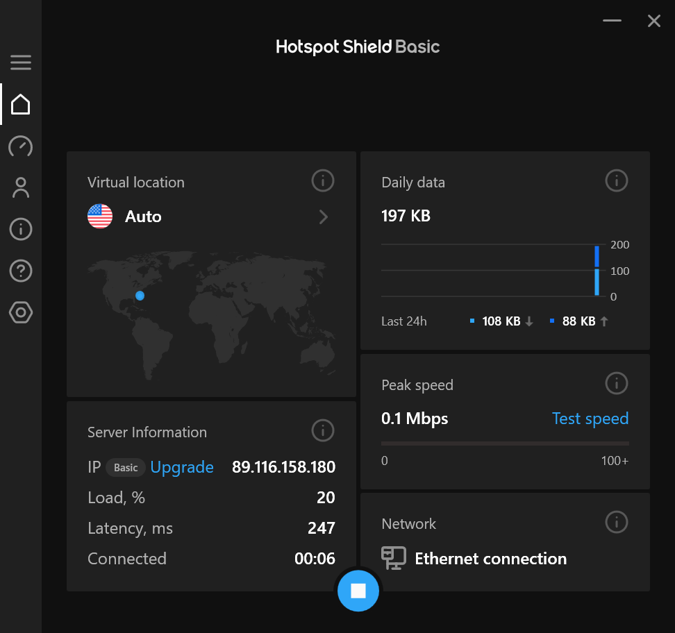 Hotspot Shield - VPN screenshot