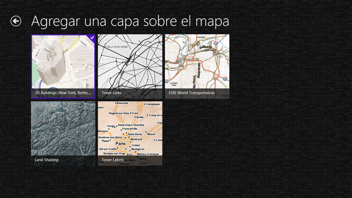 Captura de pantalla de Mapas Pro