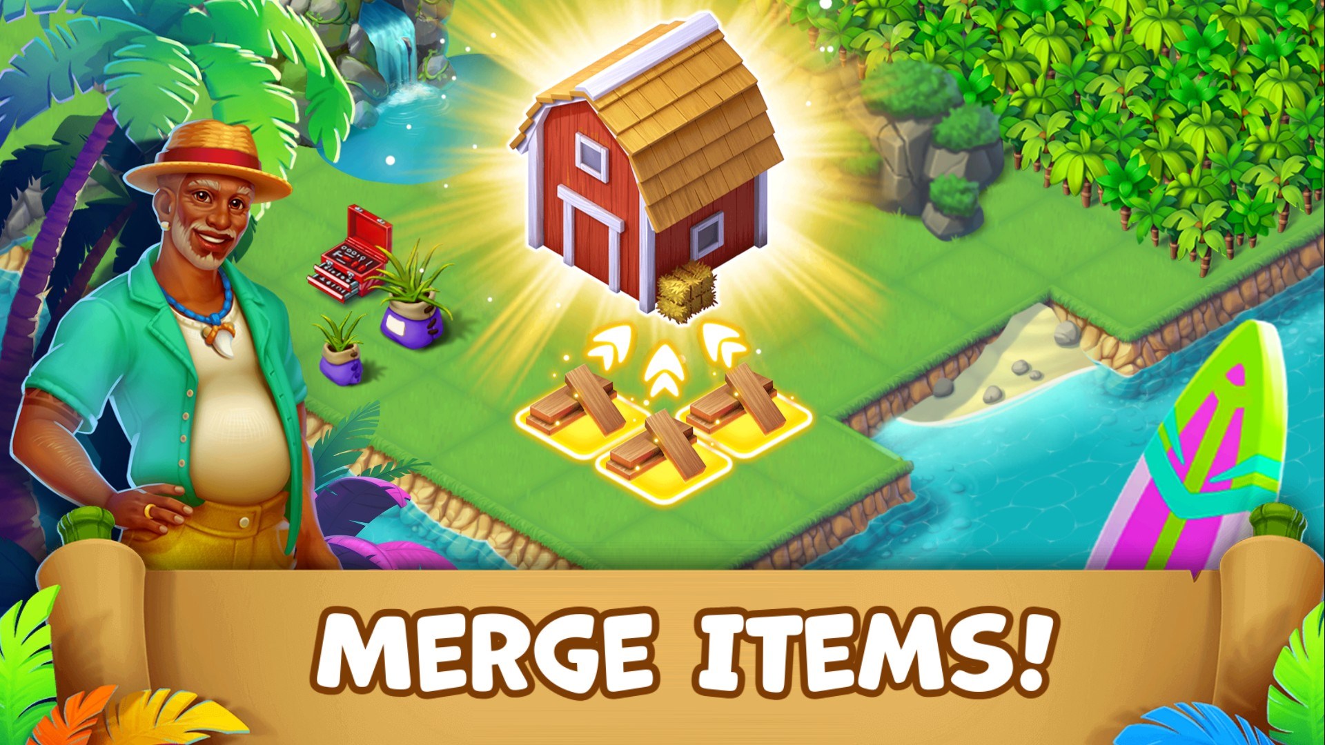 Tropical Merge screenshot