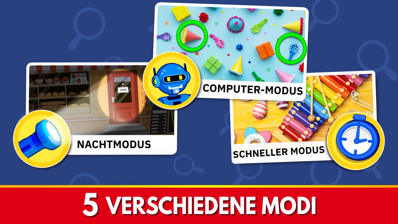 Finde die Unterschiede: Suche Screenshot