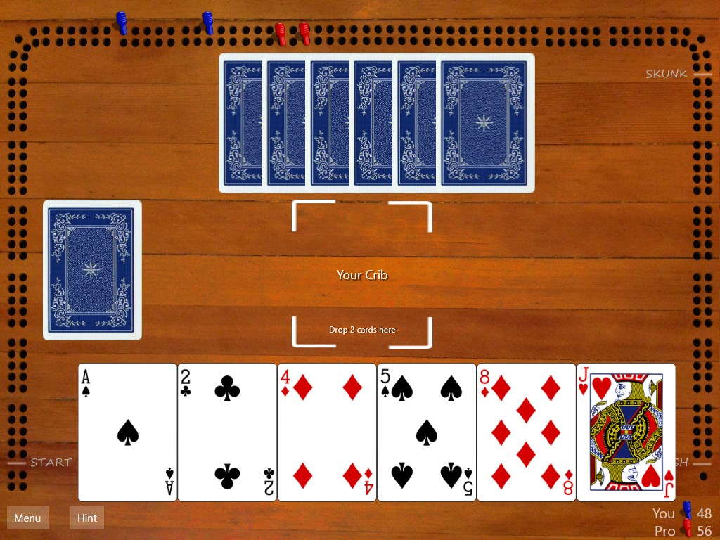 Captura de pantalla de Cribbage Classic