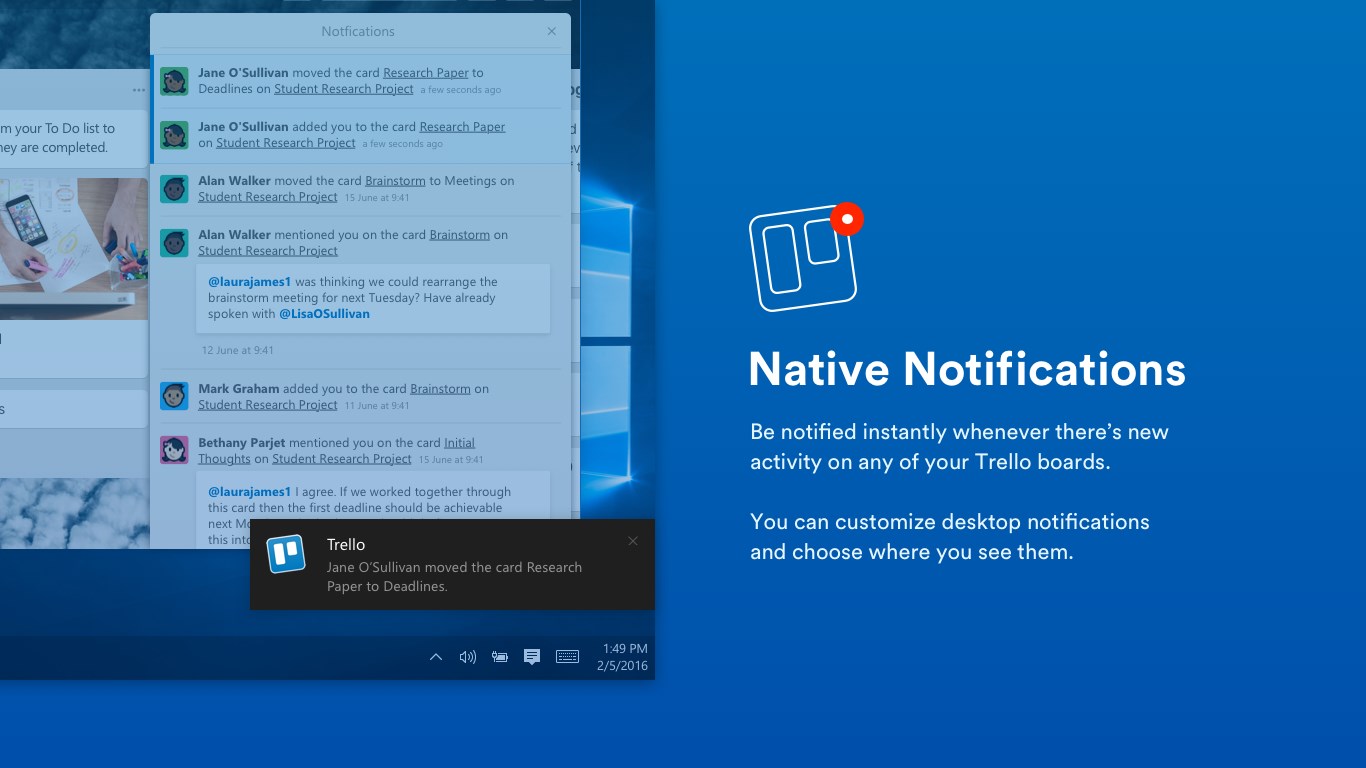 Trello screenshot