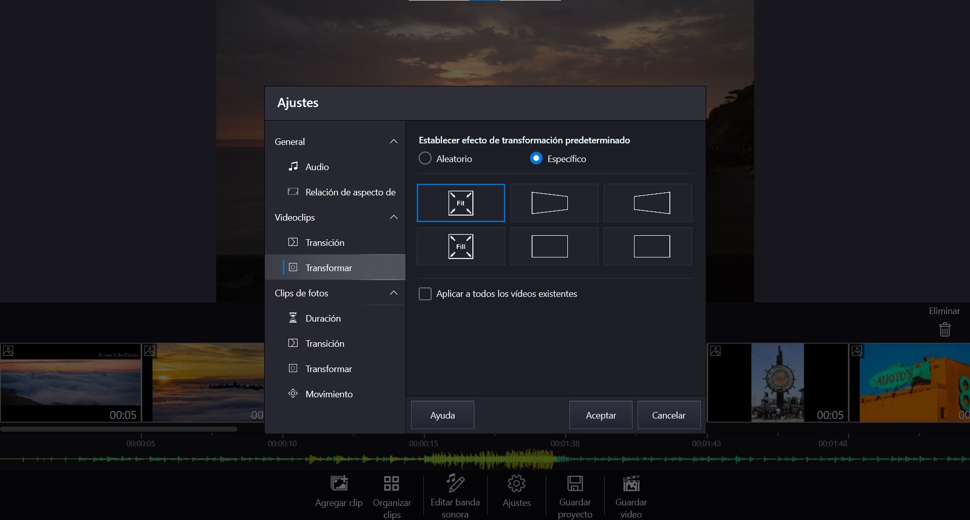 Captura de pantalla de Movie Maker - Video Editor