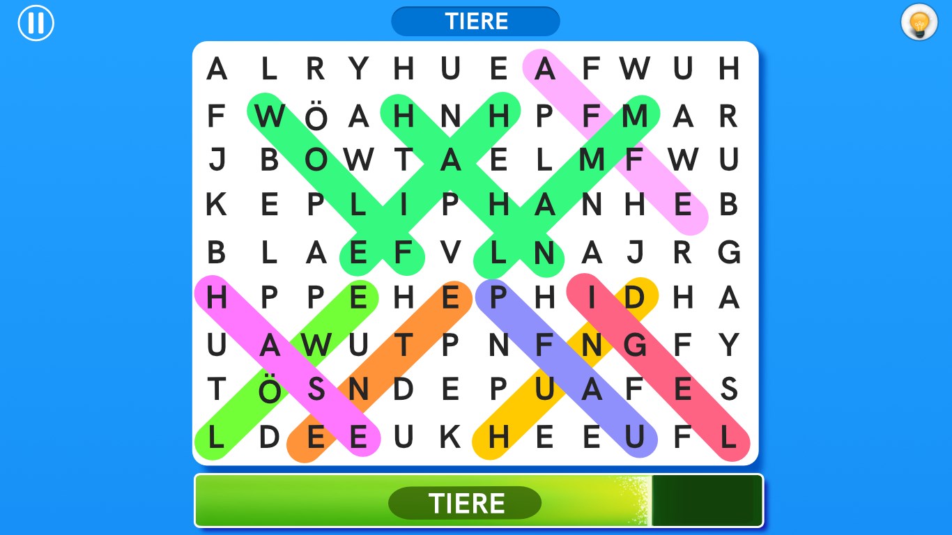 Wortsuche spiele: Wort finden Screenshot
