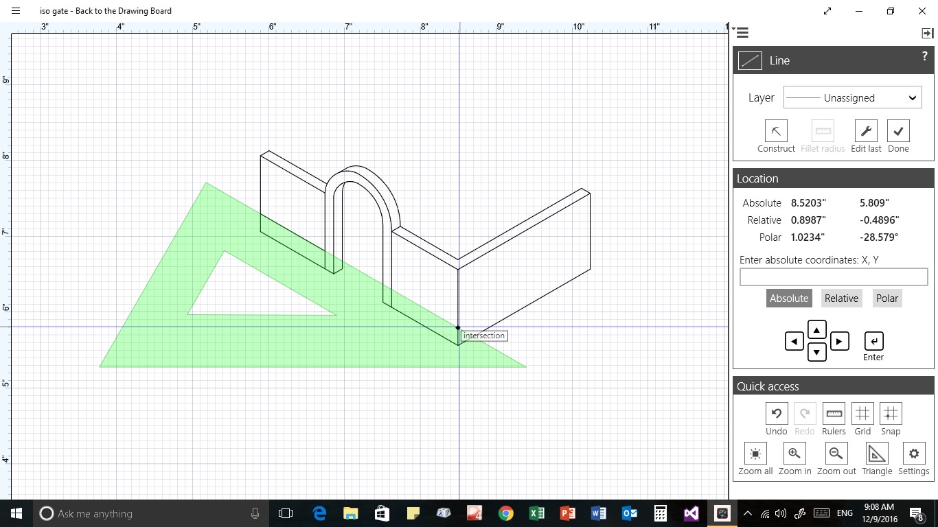 Back to the Drawing Board - 2D CAD Screenshot