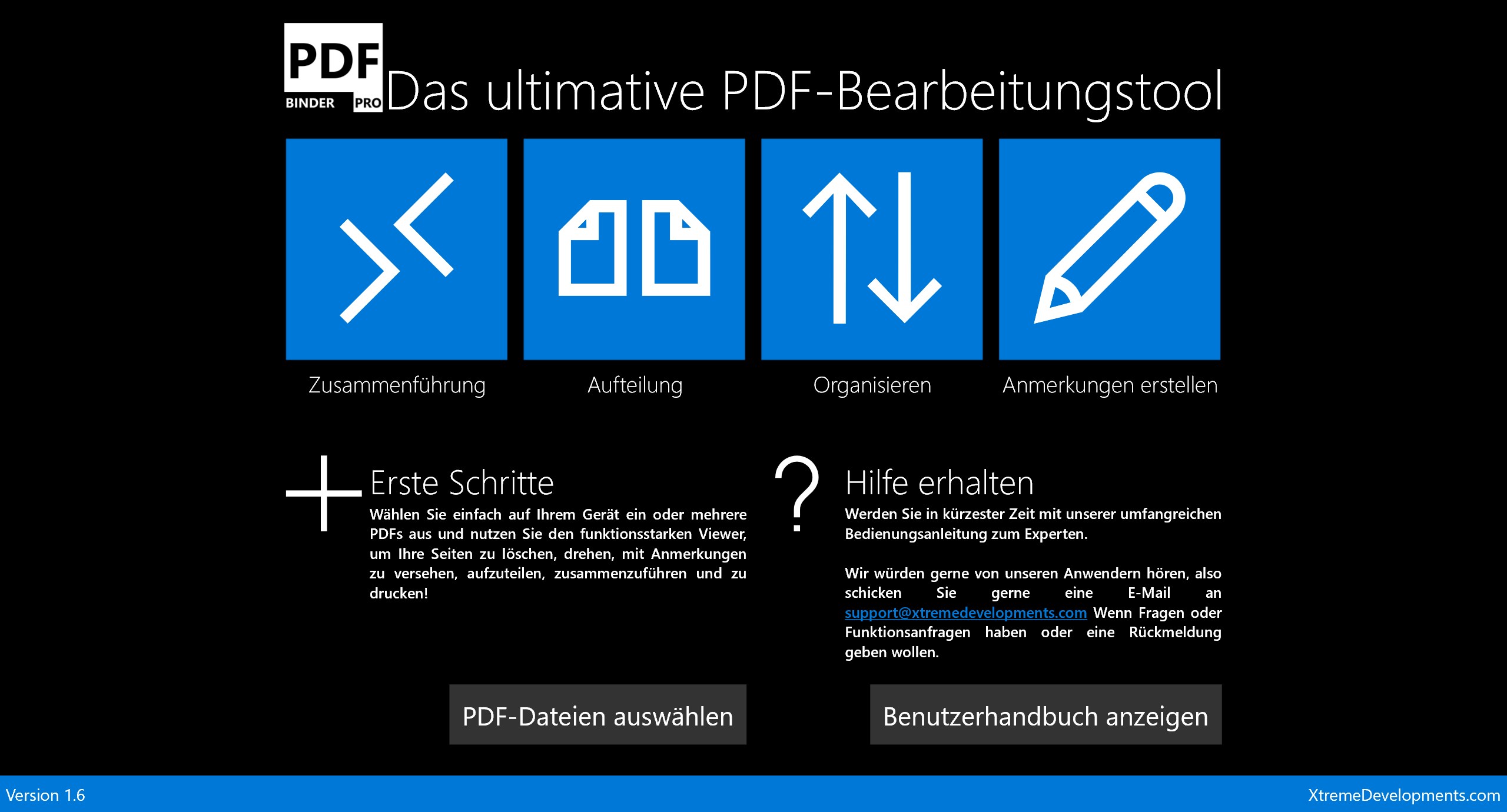PDF Binder Pro Screenshot