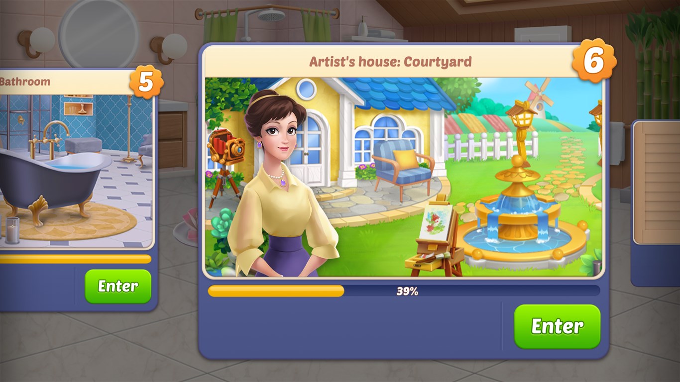 DesignVille: Merge & Design Screenshot