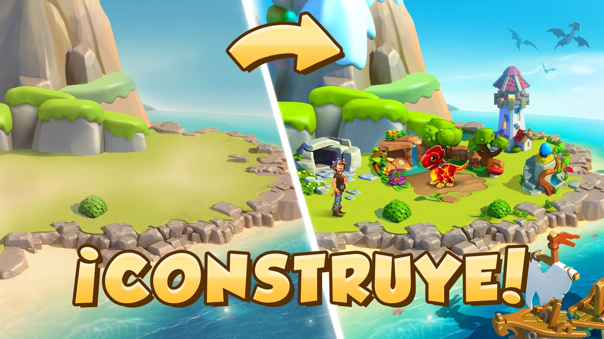 Captura de pantalla de Dragon Mania Legends