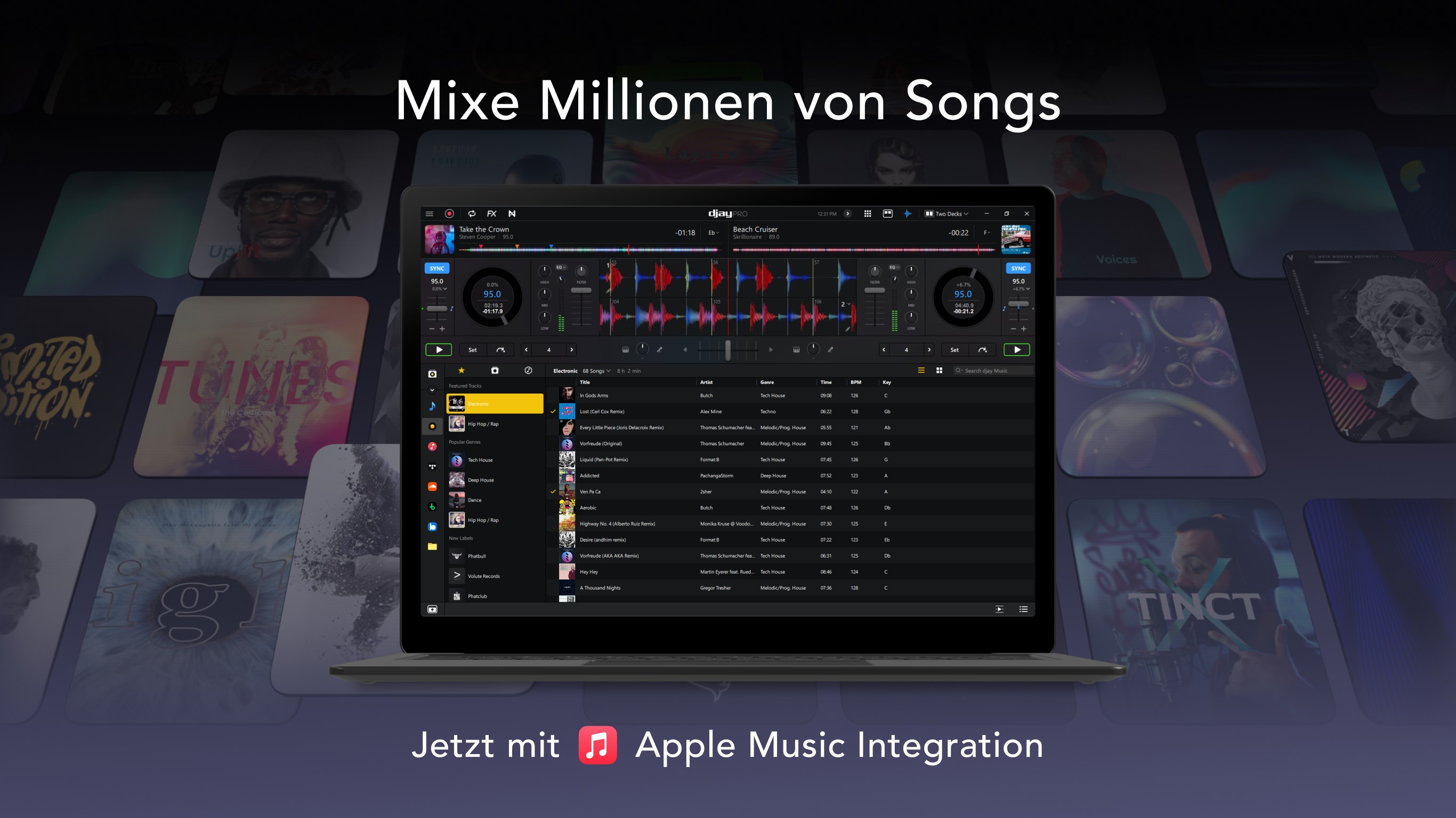 djay Pro - DJ App & AI Mixer Screenshot