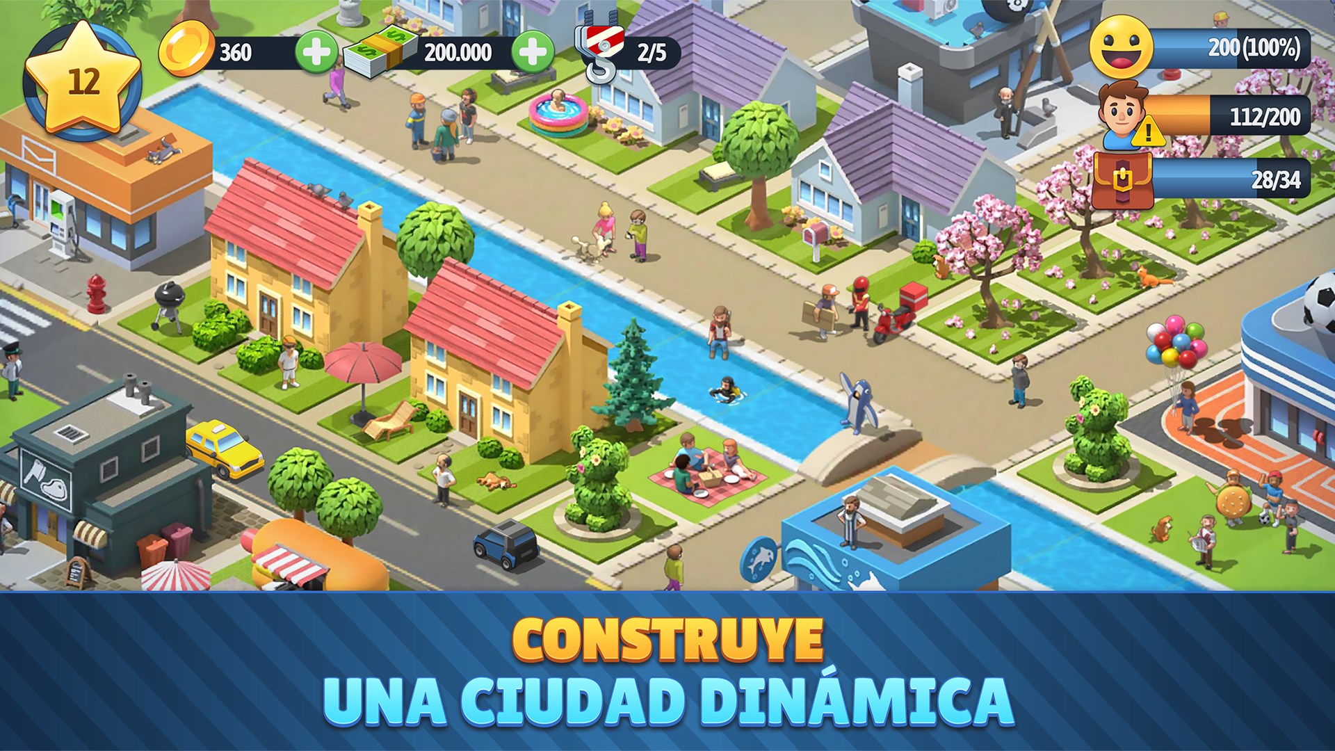 Captura de pantalla de City Island 6: Building Town