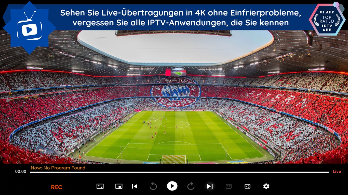 IPTV Smarter Pro: LIVE FERNSEHEN Screenshot