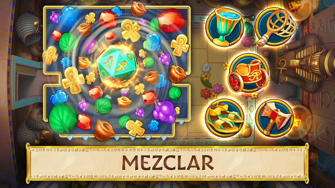 Captura de pantalla de Jewels of Egypt: ¡combina 3!