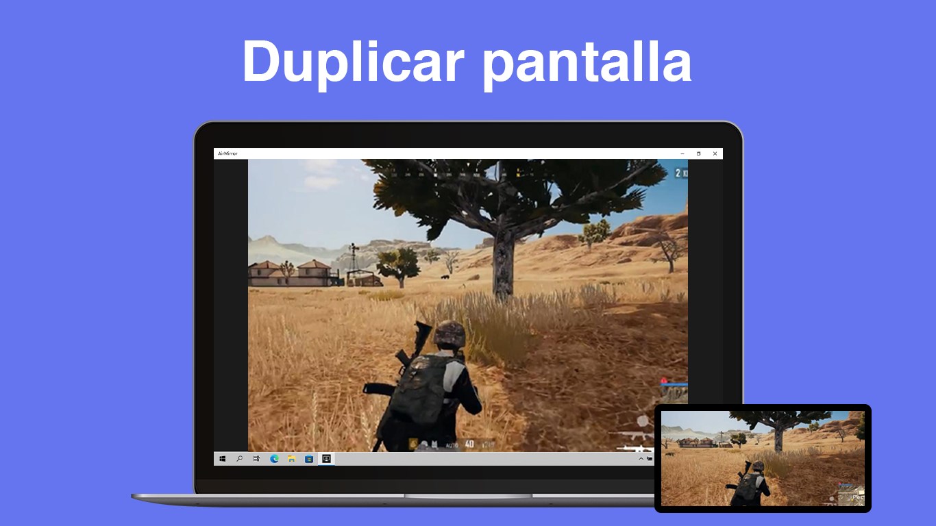 Captura de pantalla de AirPlay - Duplicar pantalla