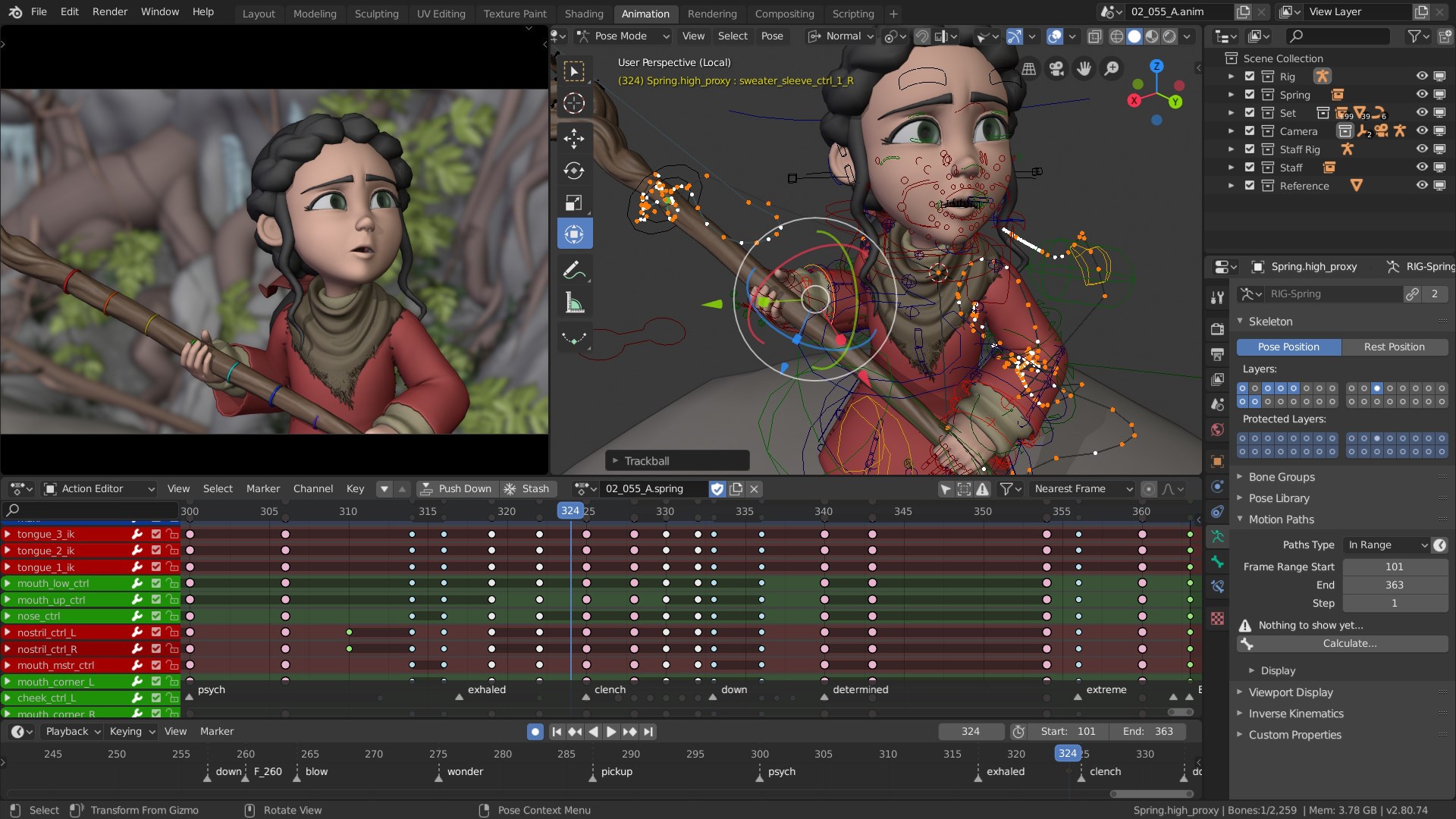 Blender screenshot