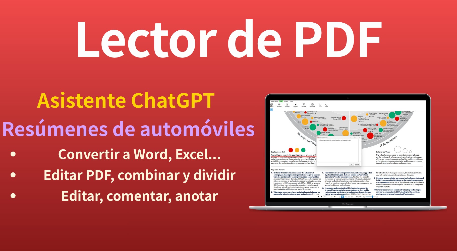 Captura de pantalla de PDF Reader - PDF Editor