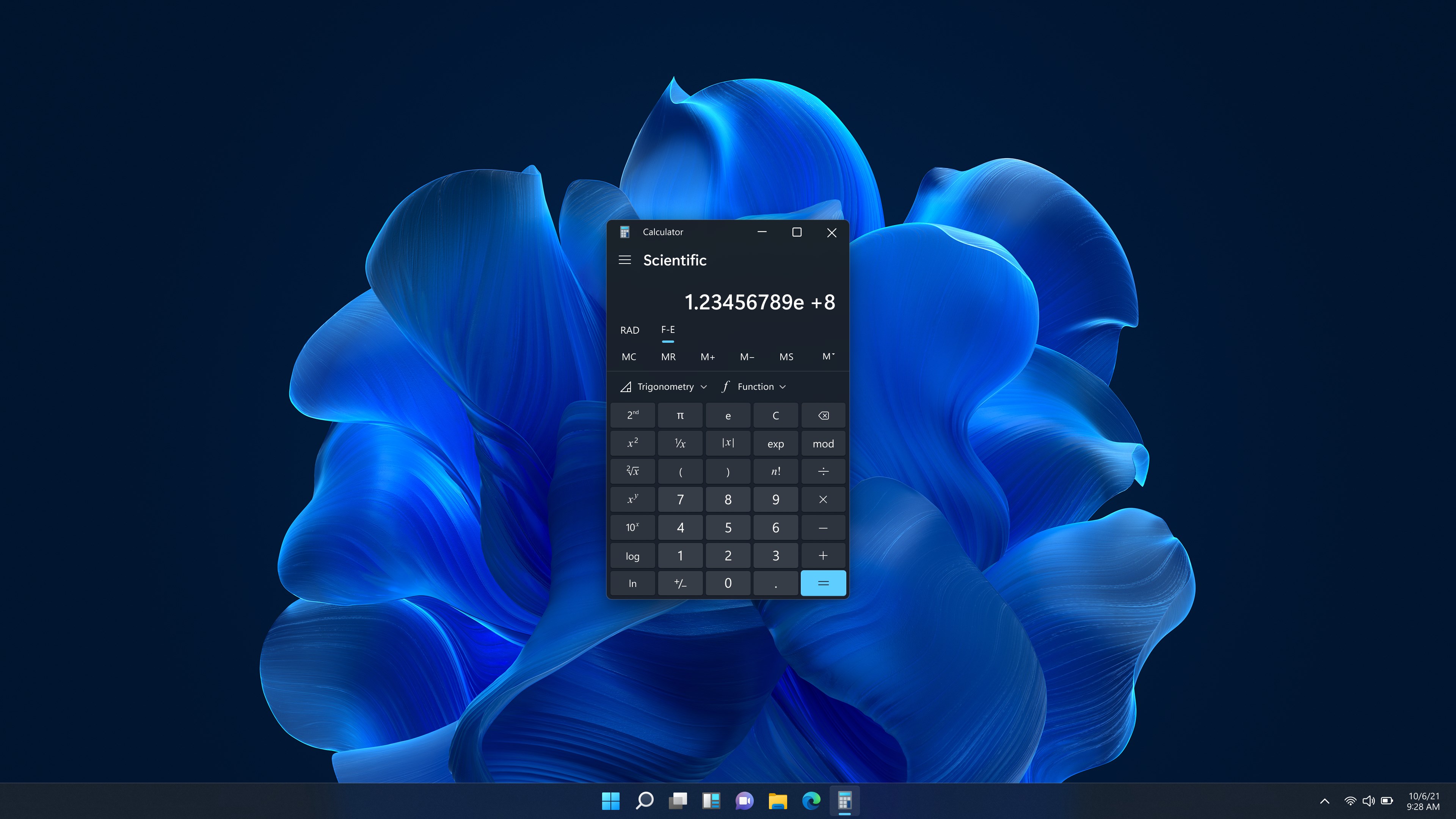 Windows Calculator screenshot