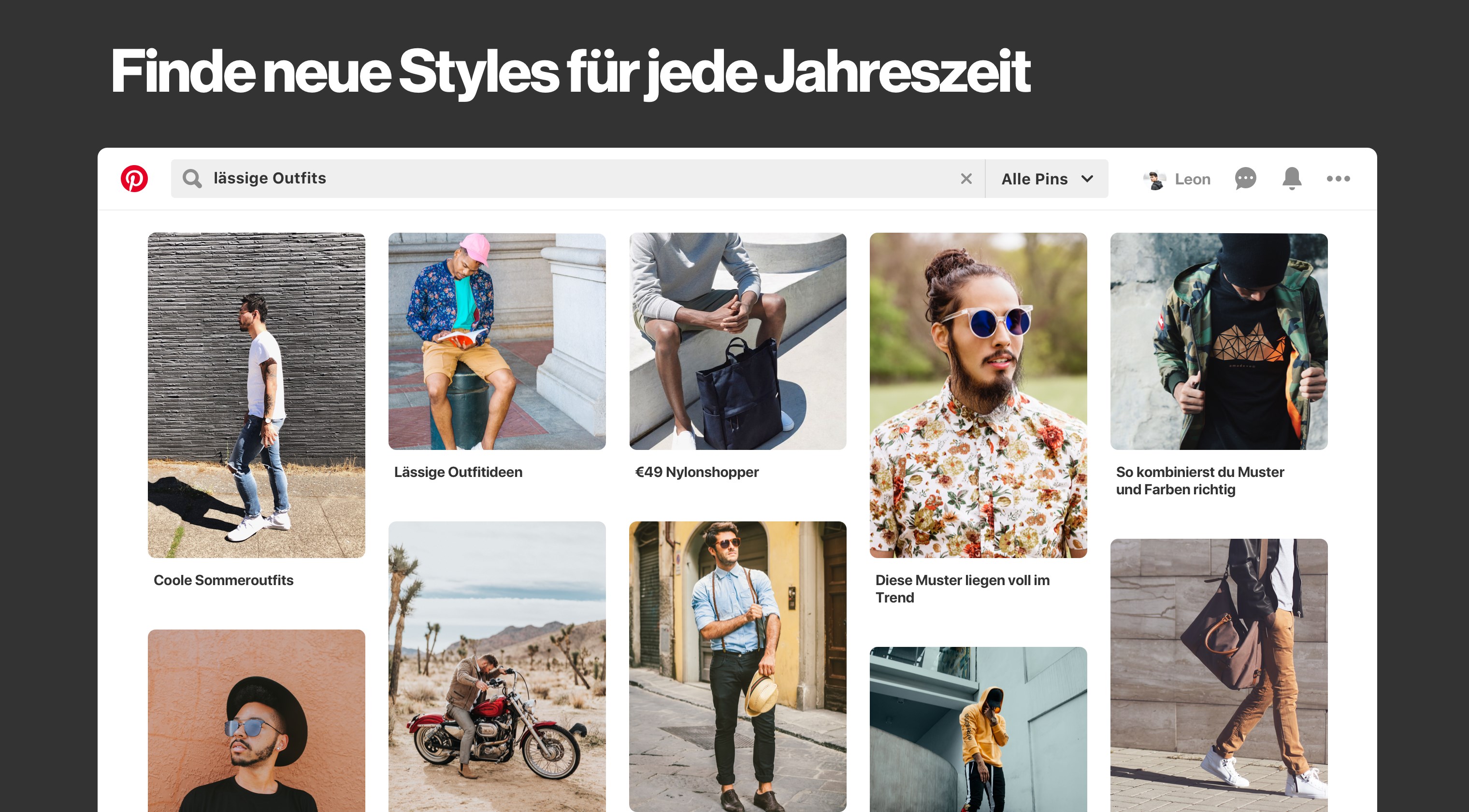 Pinterest Screenshot