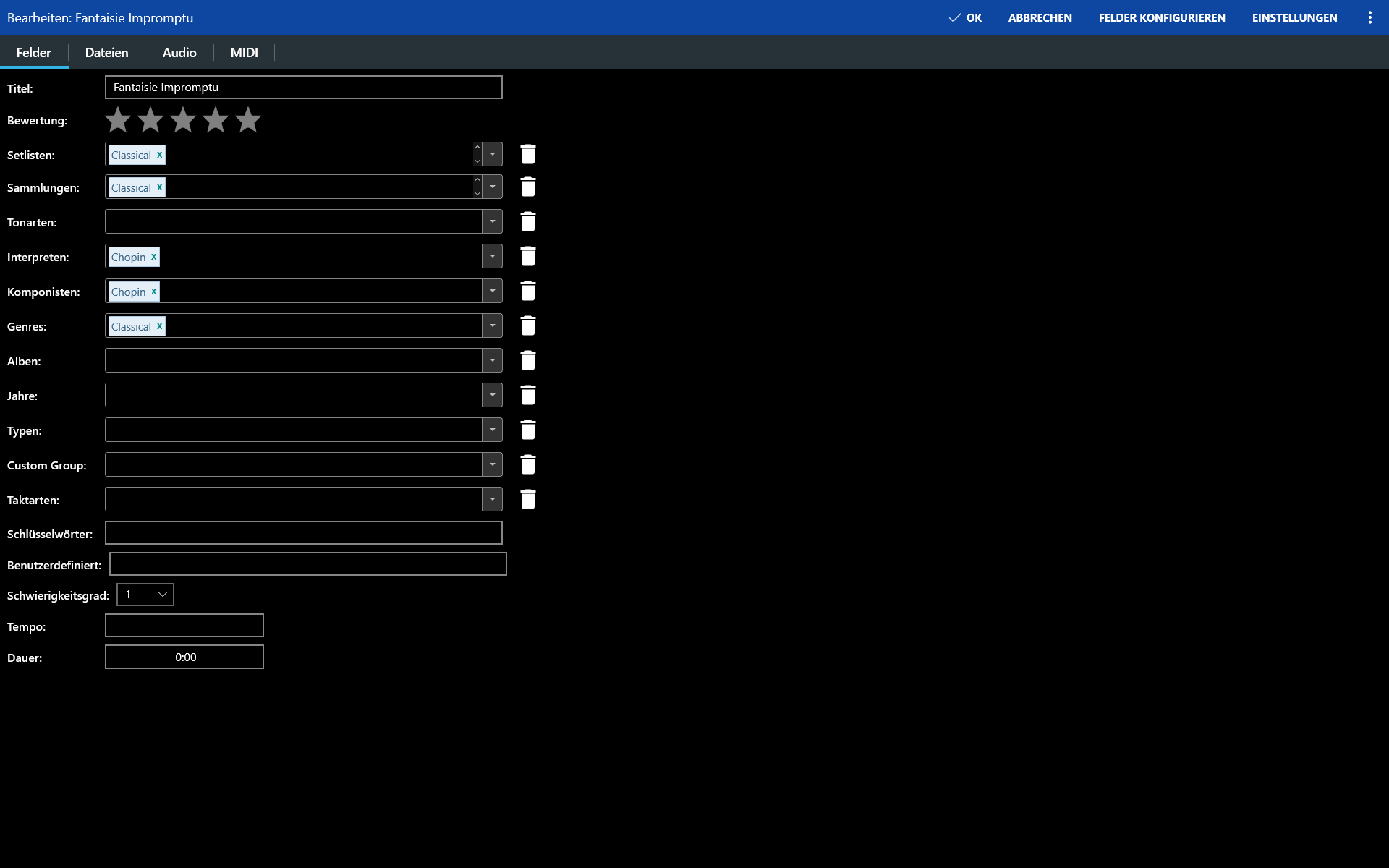 MobileSheets Screenshot