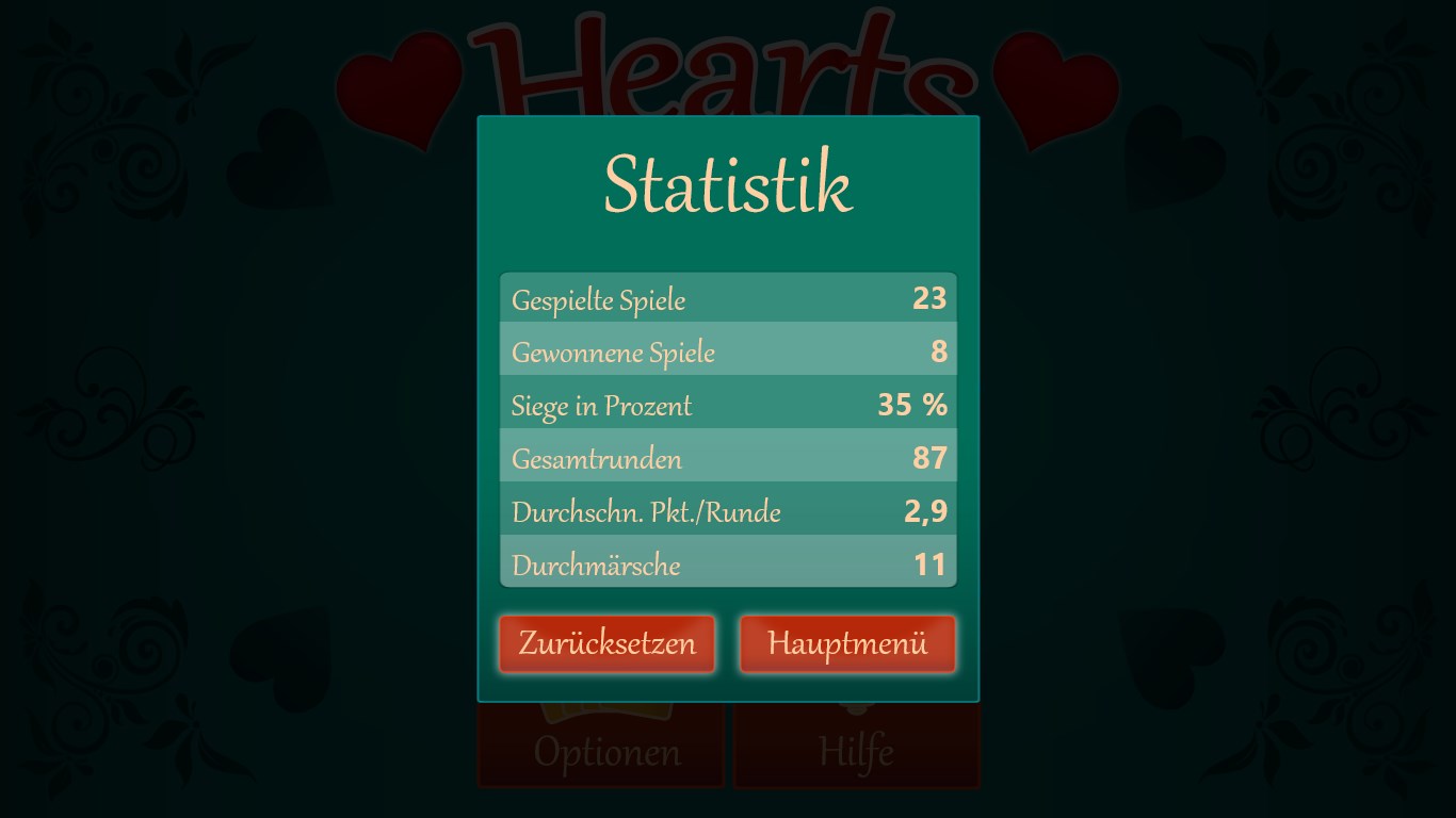 Hearts Deluxe Screenshot