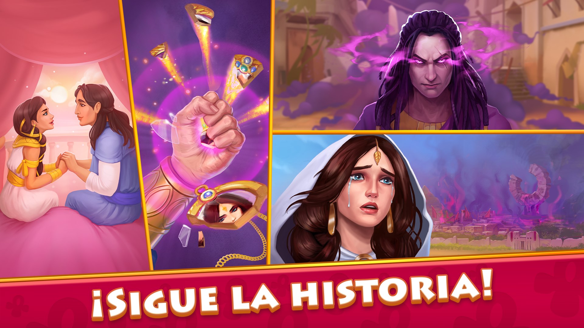 Captura de pantalla de Cradle of Empires: juegos de combinar 3. Match 3 Puzzle
