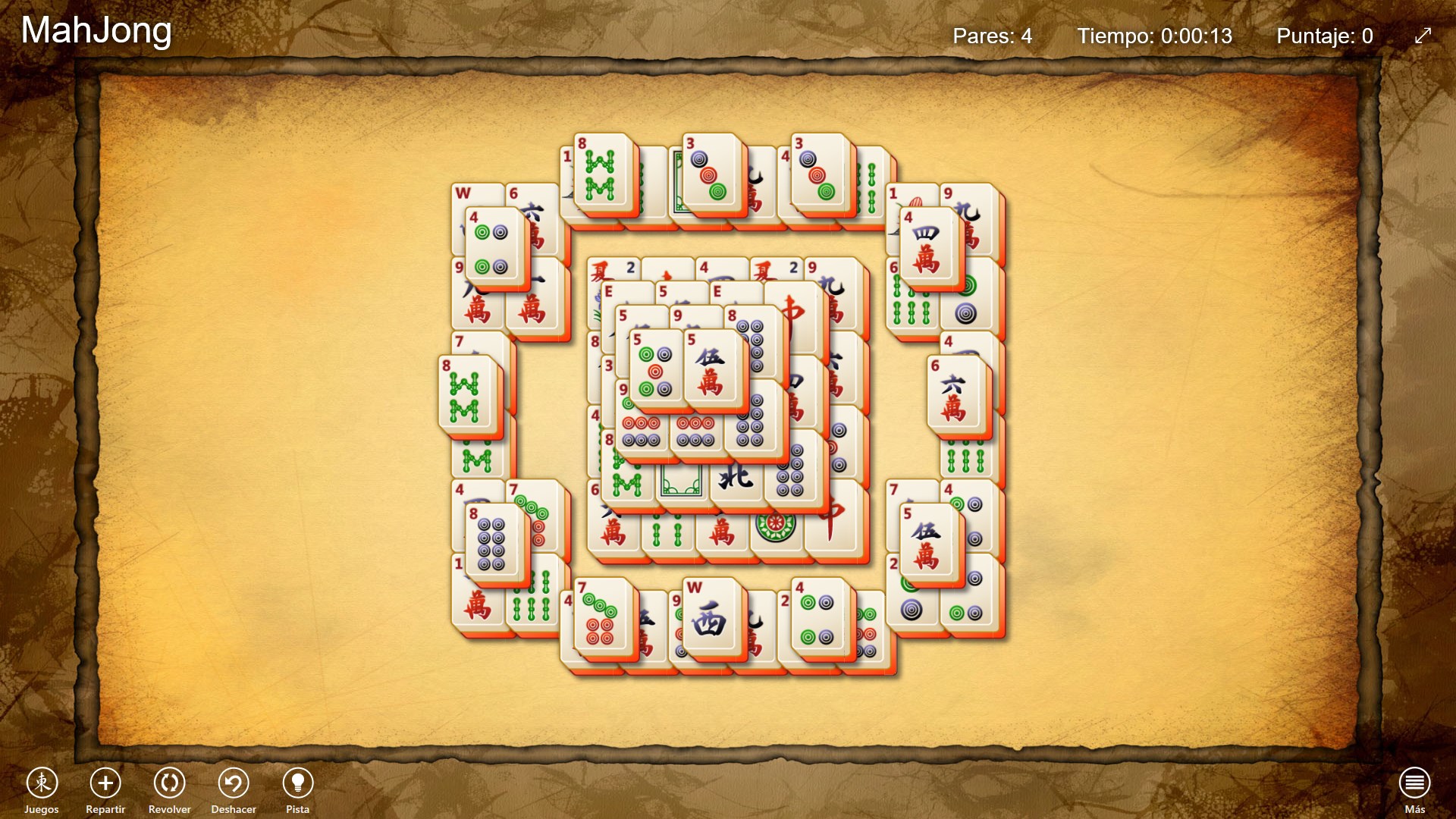 Captura de pantalla de Mahjong Gratis !