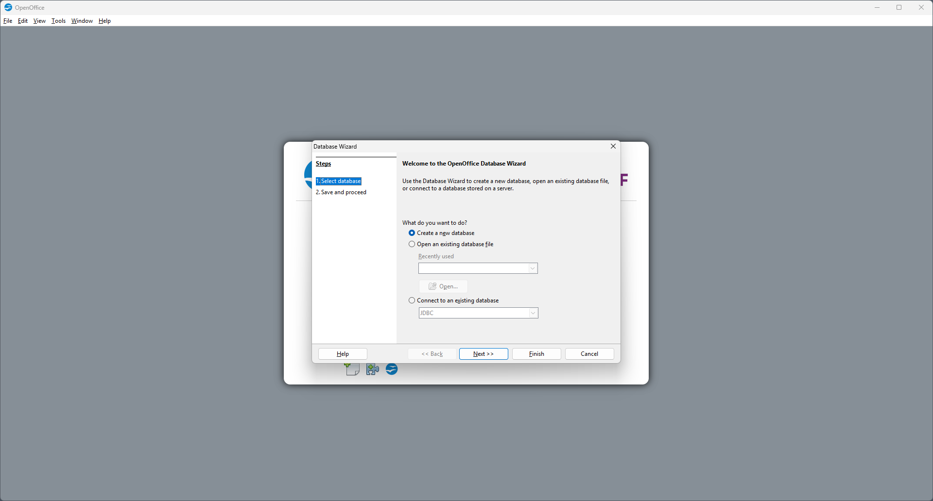 Apache OpenOffice screenshot