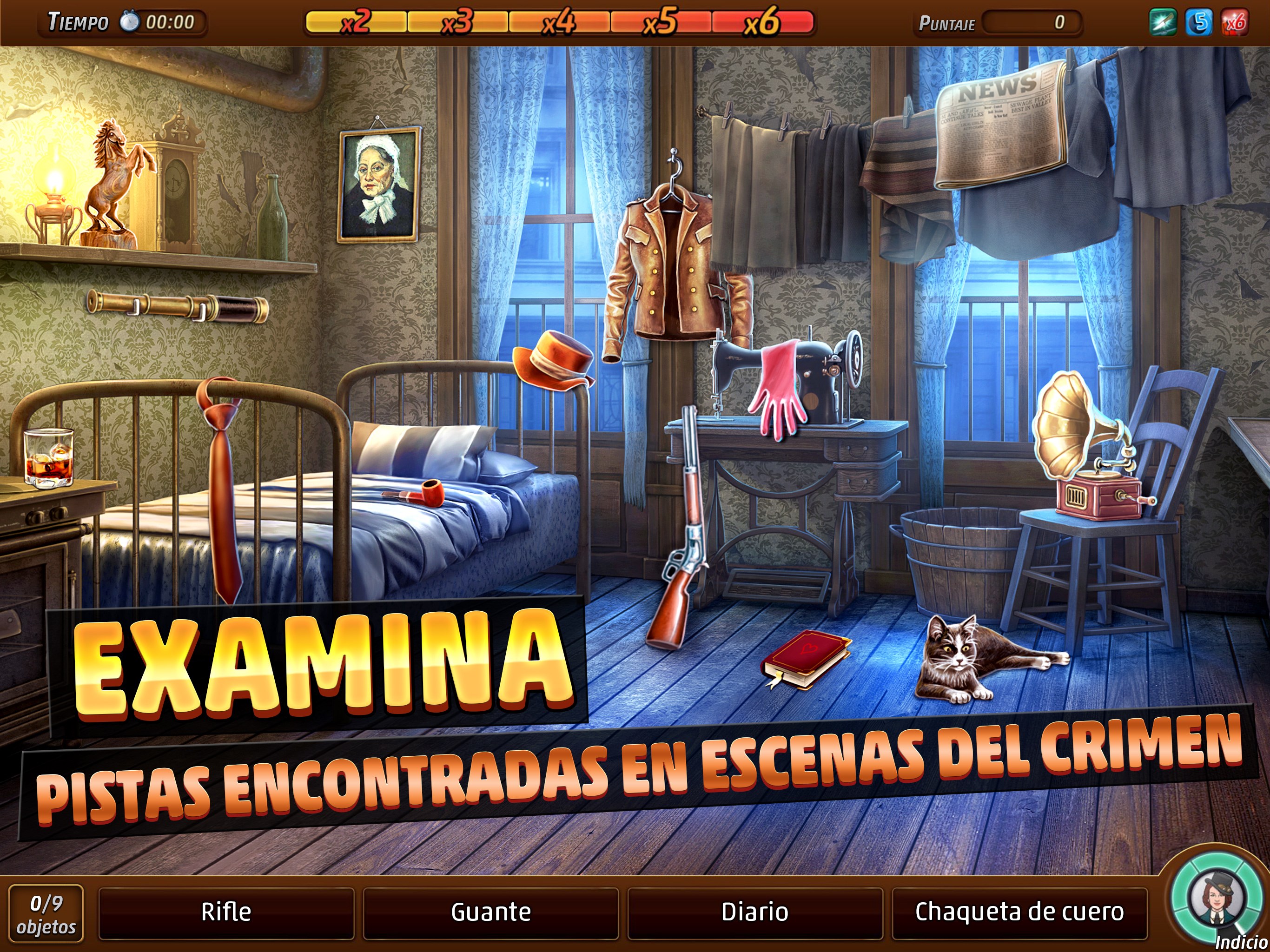 Captura de pantalla de Criminal Case: Mysteries of the Past