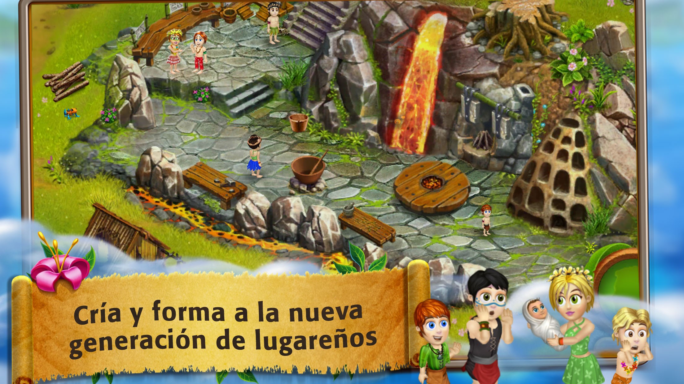 Captura de pantalla de Virtual Villagers Origins 2