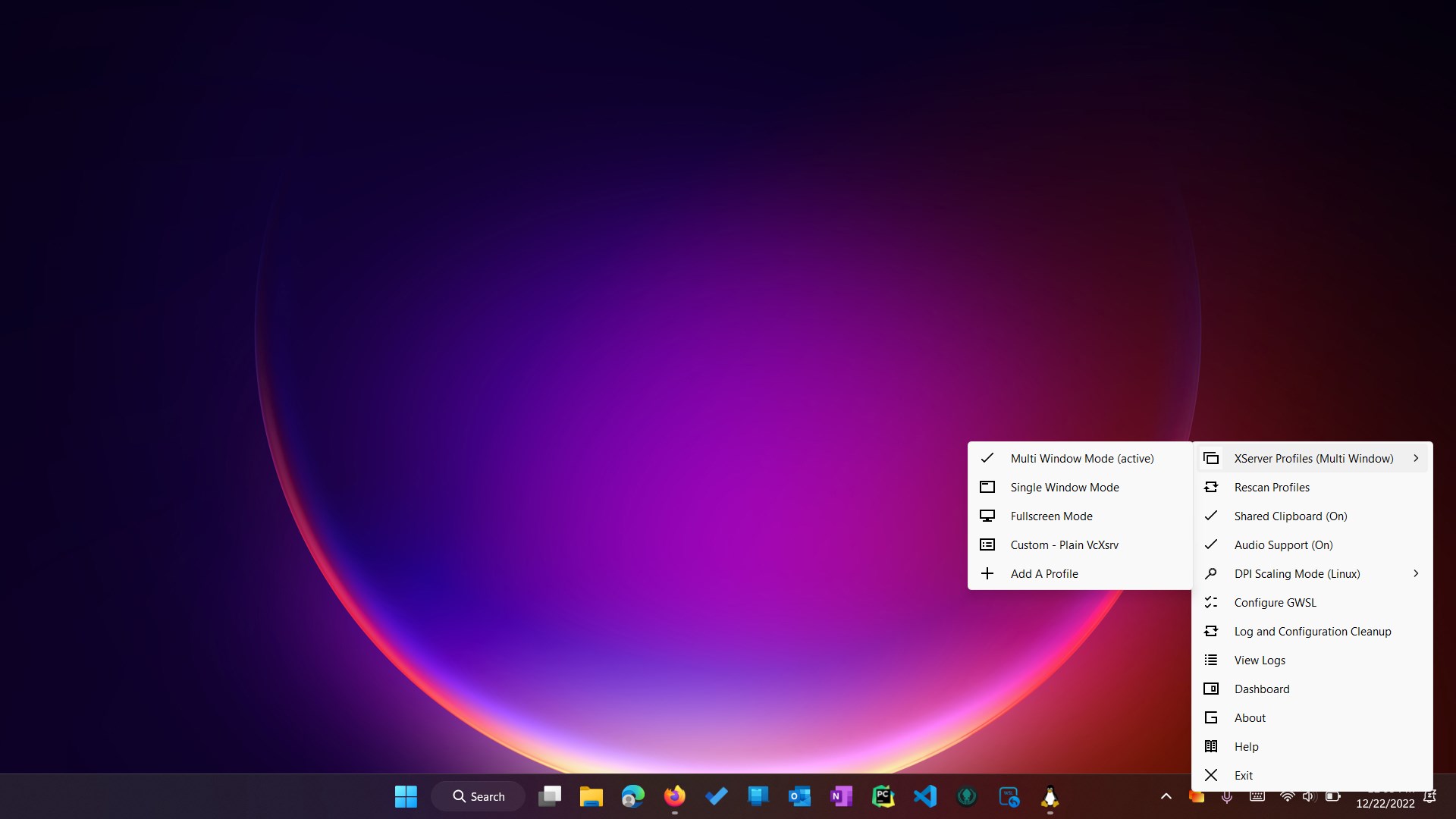 GWSL screenshot