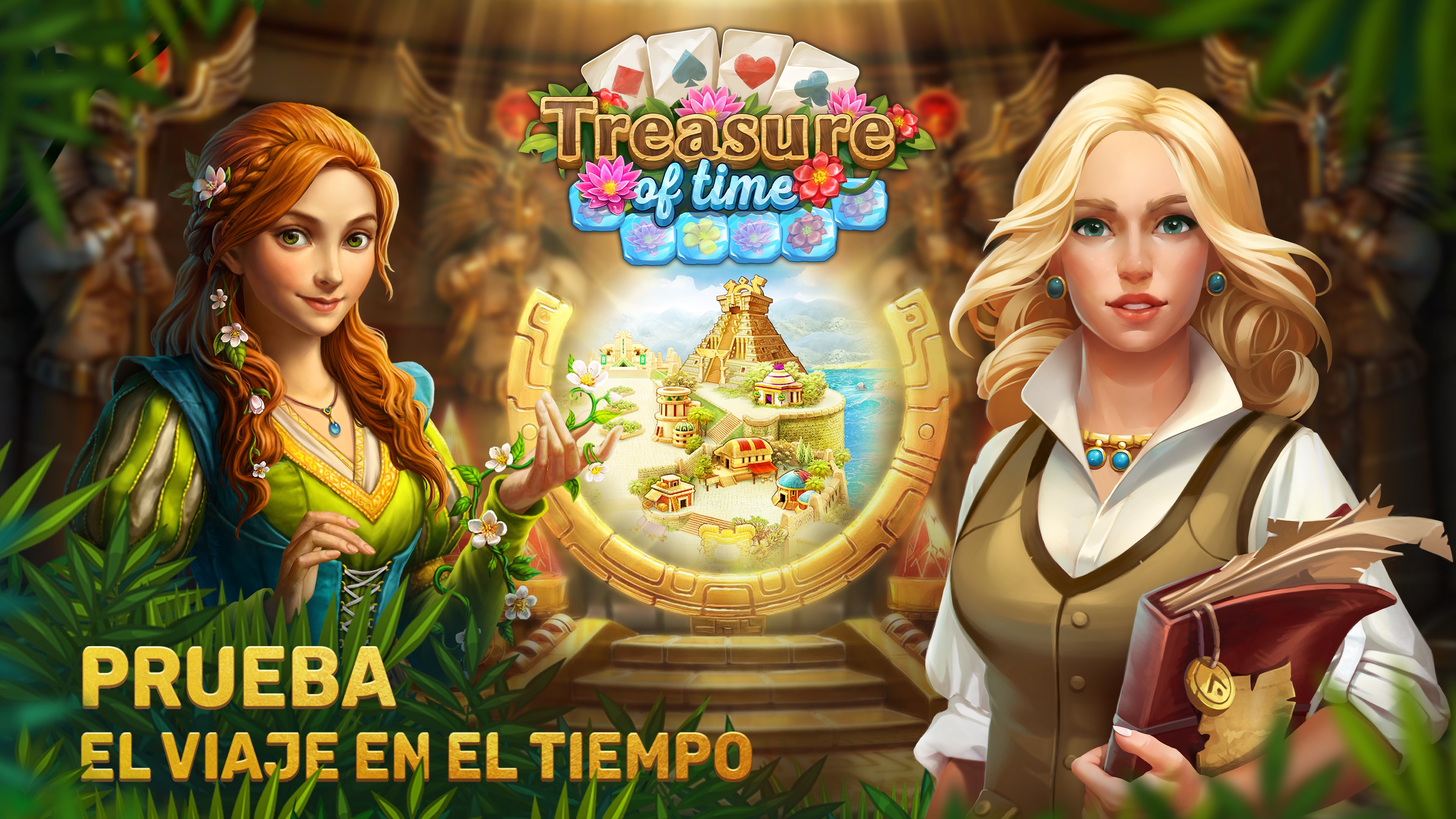 Captura de pantalla de Solitaire: Treasure of Time