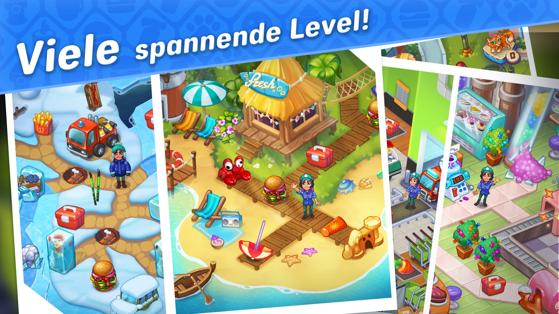 Rescue Dash Time Management Game Screenshot