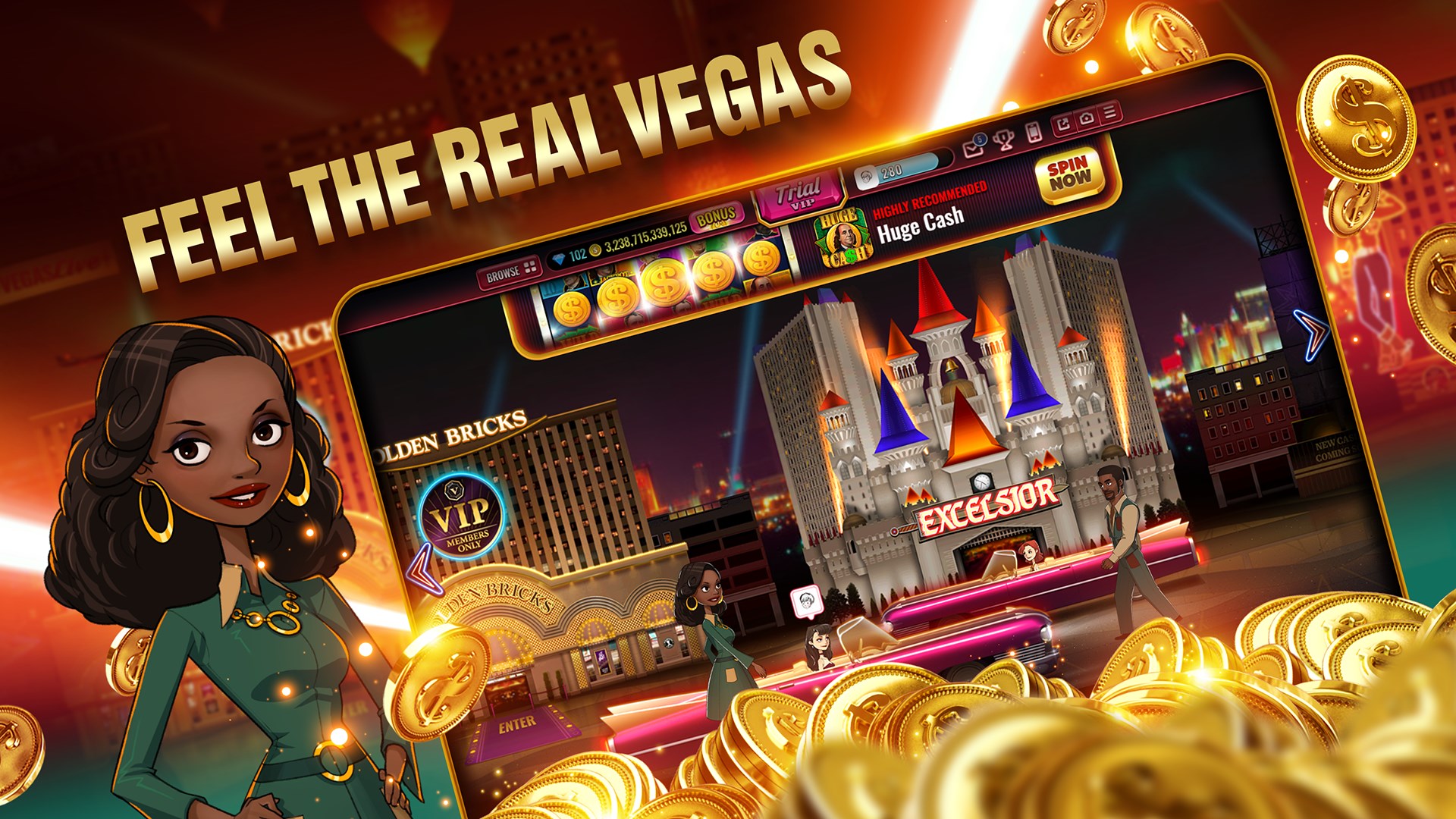 Captura de pantalla de Vegas Live Slots