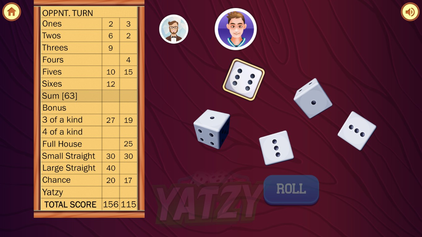 Yatzy Free Screenshot