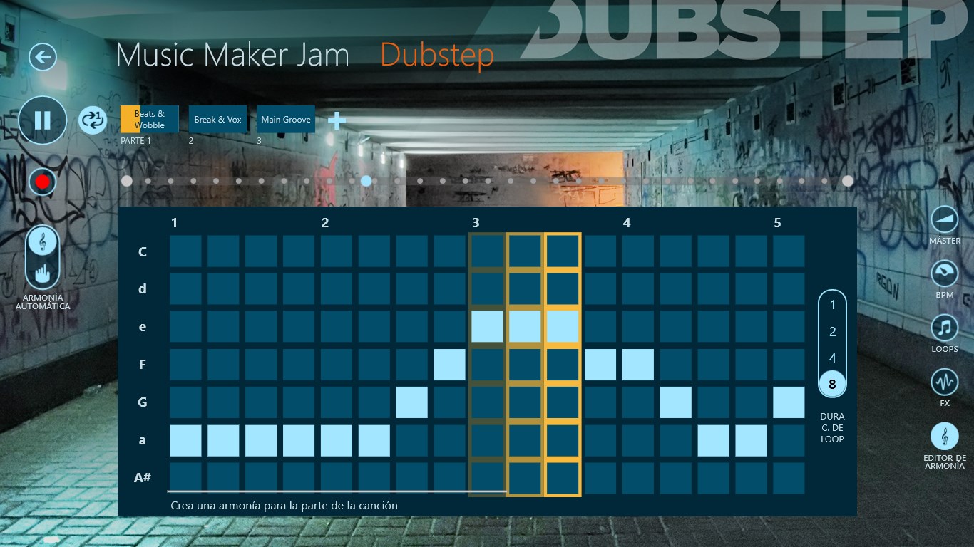 Captura de pantalla de Music Maker Jam