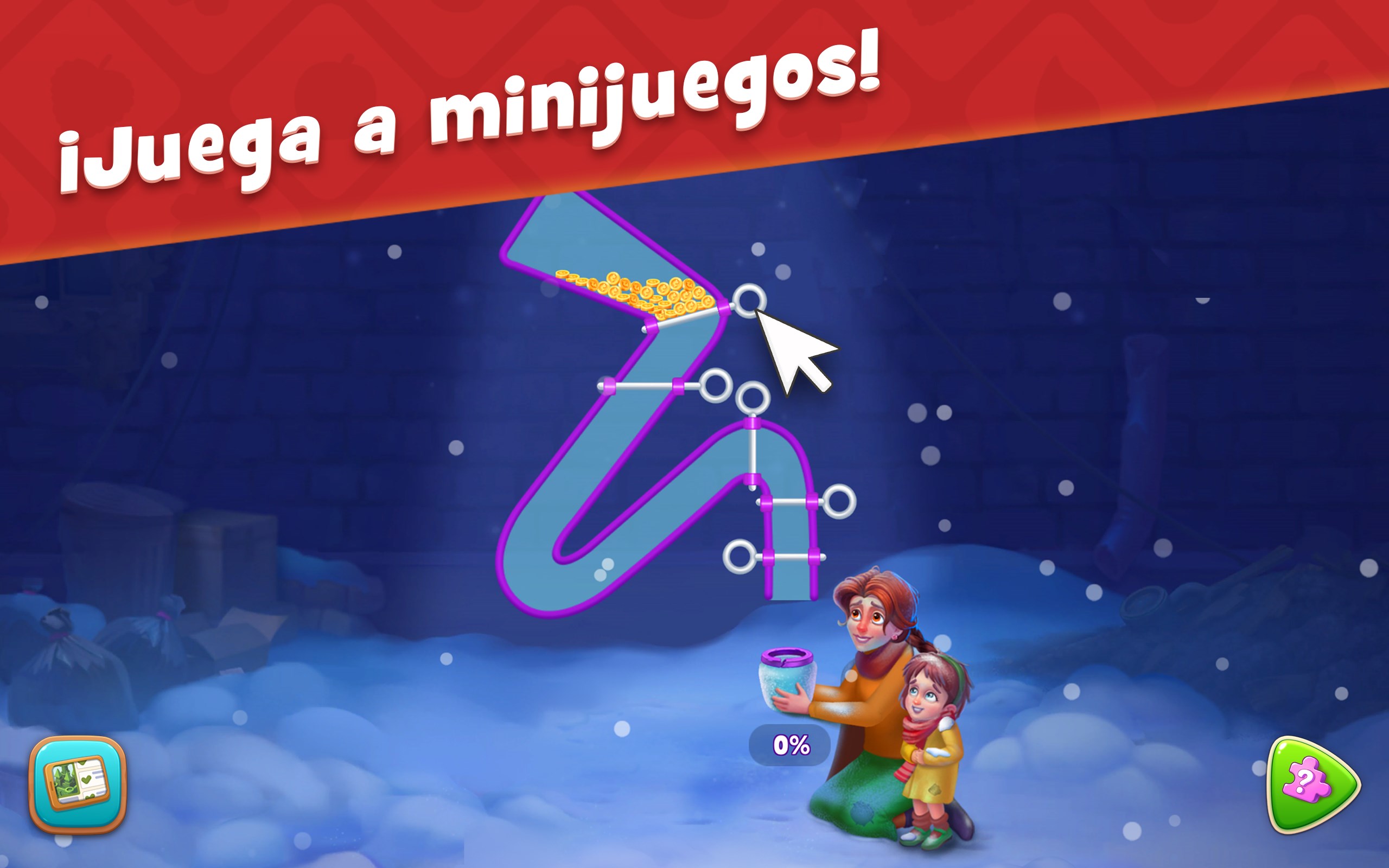 Captura de pantalla de Gardenscapes
