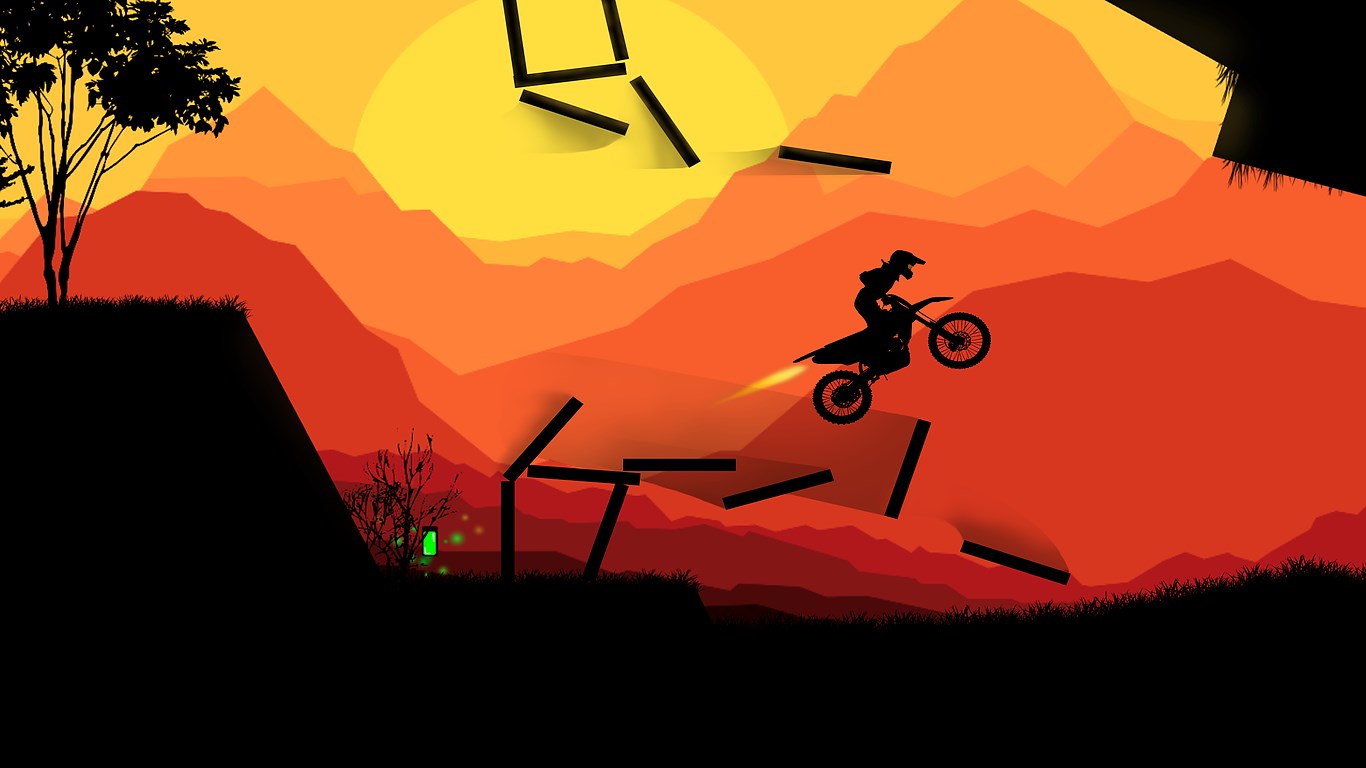 Captura de pantalla de Sunset Bike Racing - Motocross