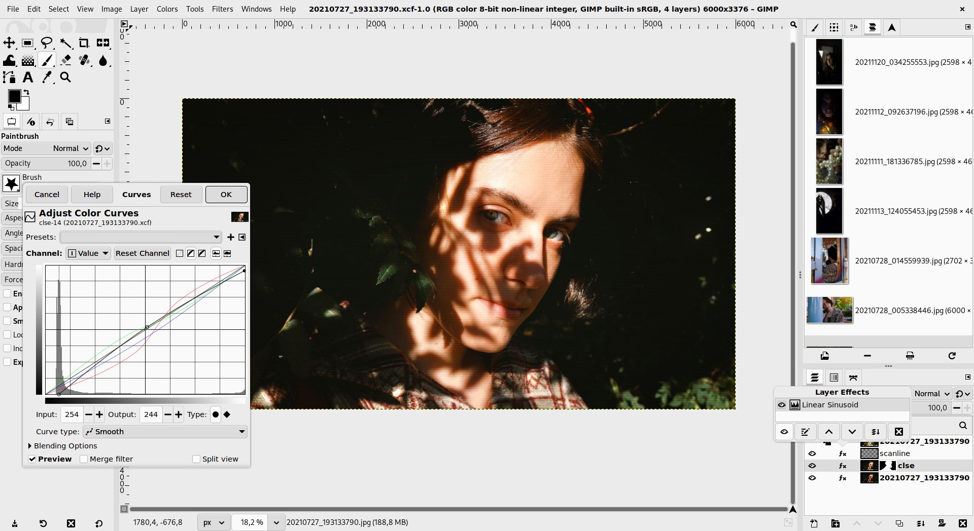 GIMP screenshot