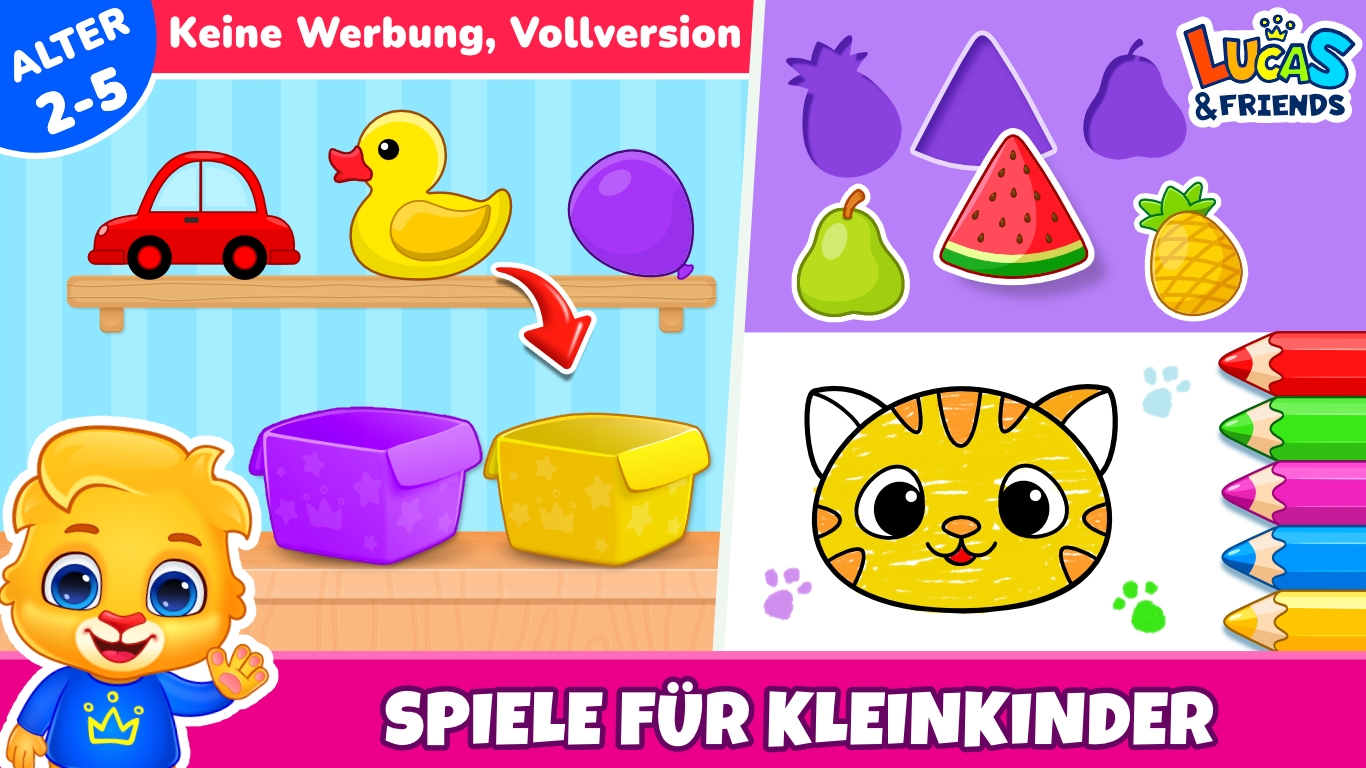 Kinderspiele für Kleinkinder! Screenshot