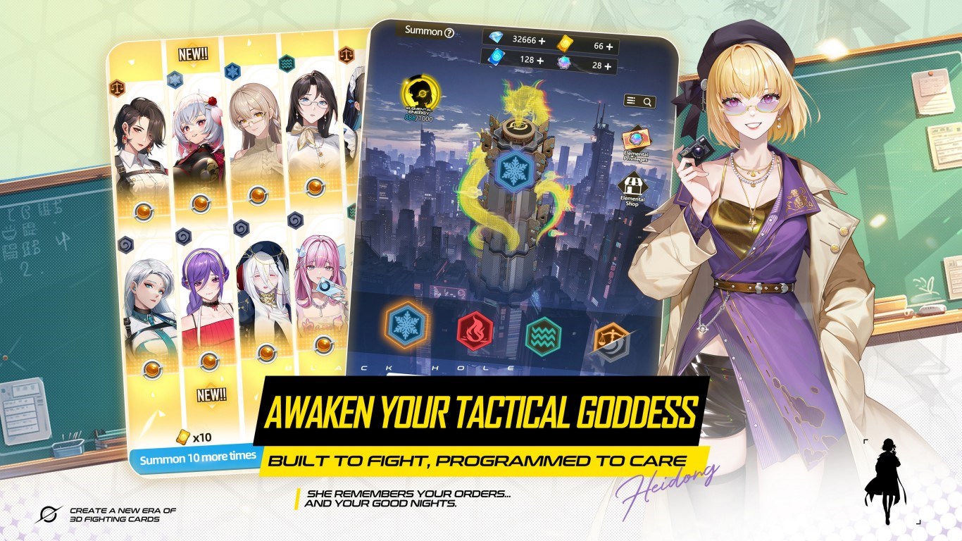 Mobile Goddess: Epic 3D Battle screenshot
