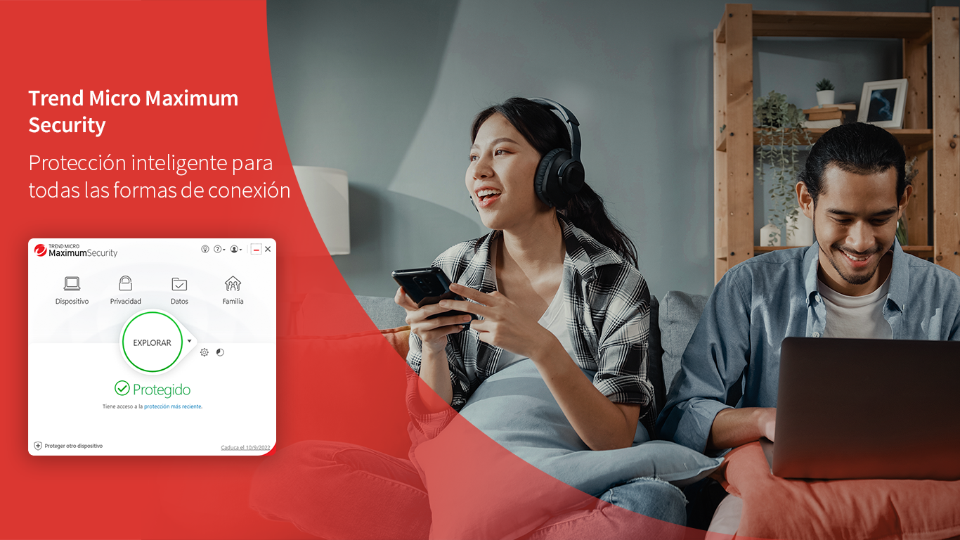 Captura de pantalla de Trend Micro Maximum Security