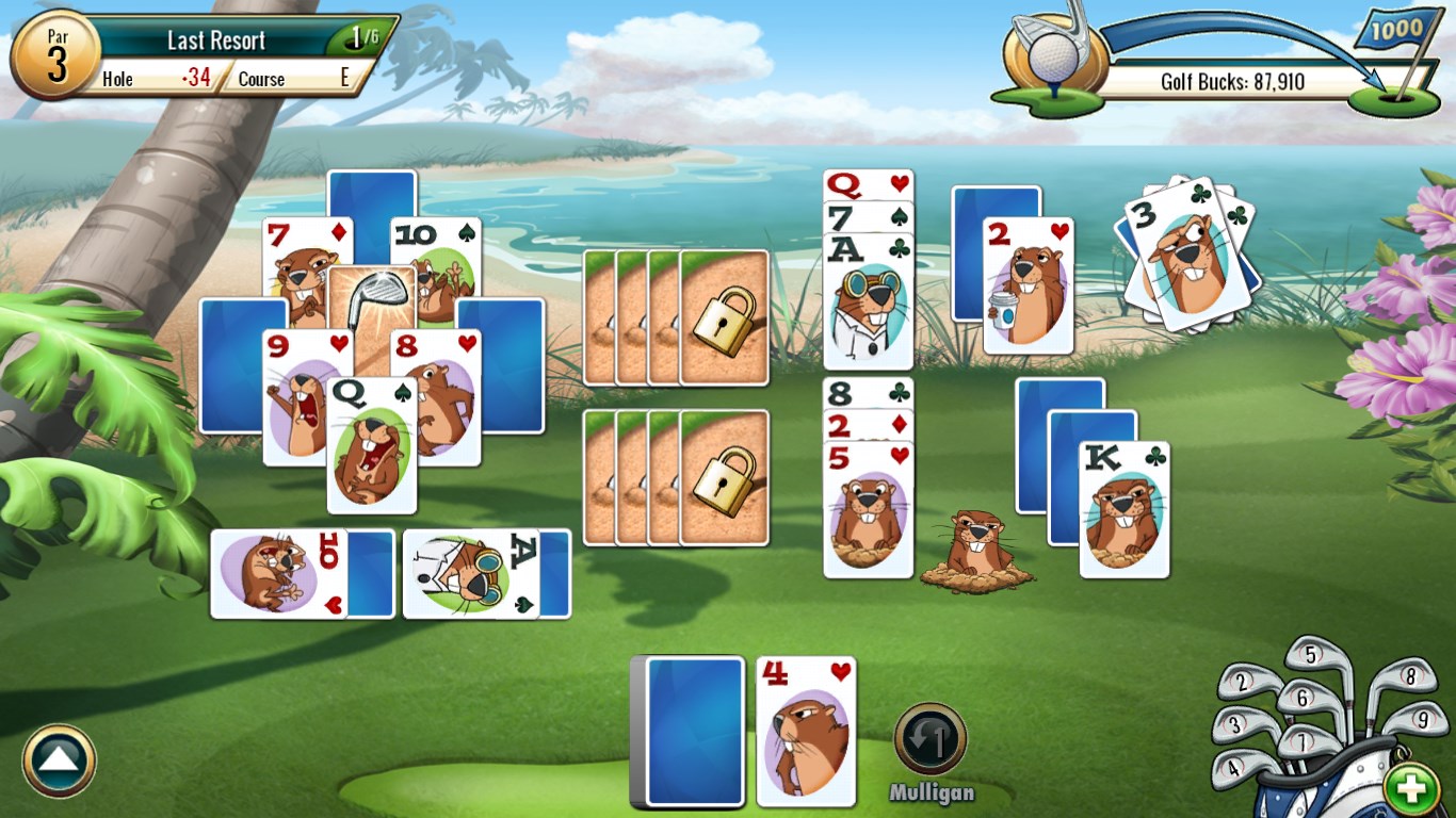 Fairway Solitaire by Big Fish (Full) screenshot